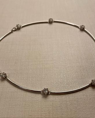 Collana Swarovski Constella – cristalli bianchi