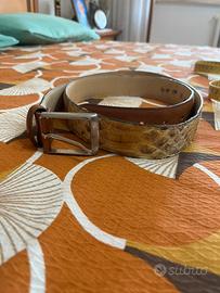 Cintura in Vero Pitone "Alta Moda" Made in Italy