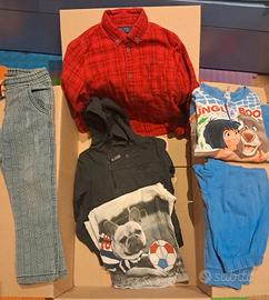 Abbigliamento maschietto 4 anni