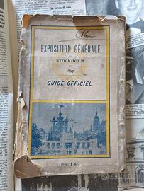 Guida esposizione generale Stoccolma 1897