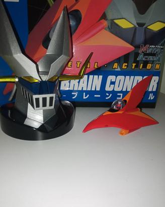 Mazinga Brain Condor Metal action Great Mazinger