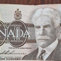 100 dollari Canadesi del 1988