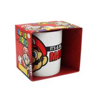 Tazza Super Mario Bros originale Nintendo IT'S A M