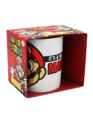Tazza Super Mario Bros originale Nintendo IT'S A M