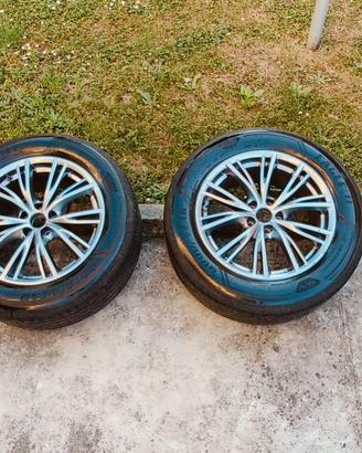 Cerchi 18" originali Alfa Romeo + sensori + gomme