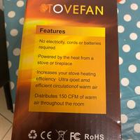 Ventilatore per stufa