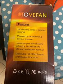 Ventilatore per stufa