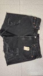 Shorts Jeans Levis Neri 