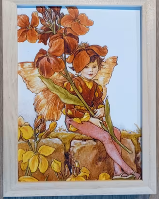 Folletti della natura fiori o frutta in cornice