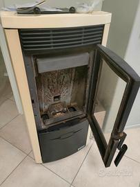 stufa a pellet DAL ZOTTO VALLÌ STEEL 10 KW