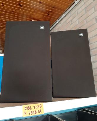 Casse acustiche JBL TLX8 pari al nuovo