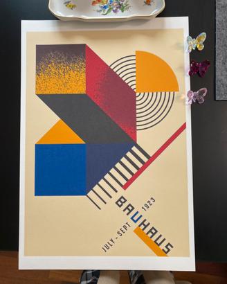 Poster stampa Bauhaus, quadro arte Casa design