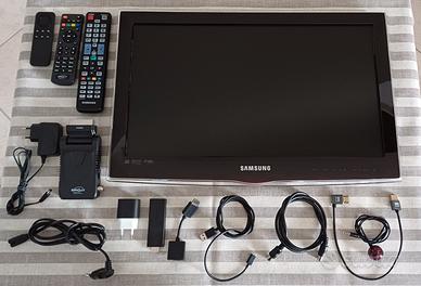 Samsung Full HD 22" + decoder + amazon fire TV