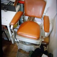 Poltrona da barbiere vintage