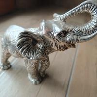 Soprammobile elefante in argento