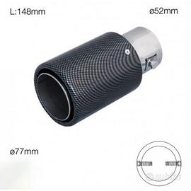 TRX/80 USCITA TERMINALE SIMONI RACING CARBON LOOK