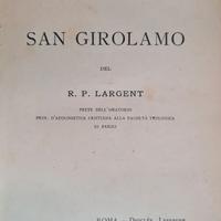 "I SANTI" SAN GIROLAMO di R.P. LARGENT