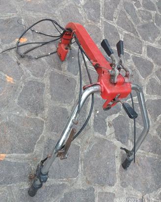 manubrio comandi motocoltivatore Valpadana 15cv