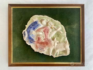 Gianna Boschi Faenza-Bassorilievo musicisti 46 cm