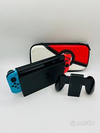 Nintendo Switch V2 Joy-Con Rosso/Celeste Testata