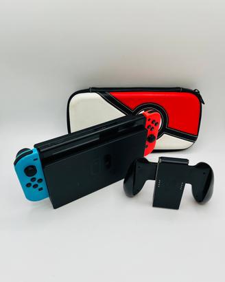 Nintendo Switch V2 Joy-Con Rosso/Celeste Testata