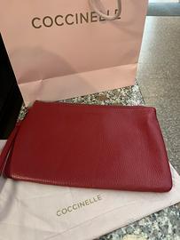 Pochette Coccinelle vera pelle nuova