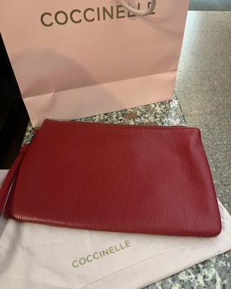 Pochette Coccinelle vera pelle nuova