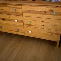 Cassettiera lunga IKea in legno