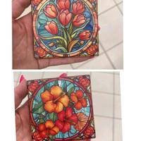 sotto bicchieri in ceramica 