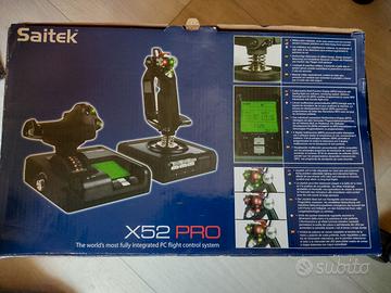 Saitek (Logitech) X52 PRO Hotas Joystick+Throttle