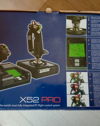 Saitek (Logitech) X52 PRO Hotas Joystick+Throttle