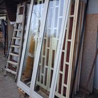 infisso e grata in ferro 