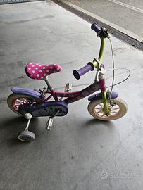 bicicletta bambina minnie