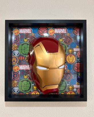 IRON MAN - Quadro 3D in resina - Edizione unica