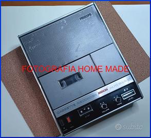 Philps N2209 Registratore a cassetta VINTAGE