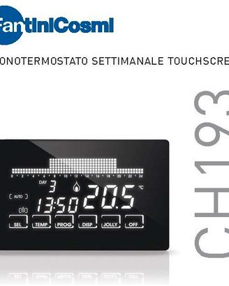 Cronotermostato Fantini Cosmi ch193