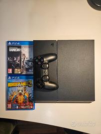 Playstation 4 Fat SSD 500 Gb+ controller e giochi