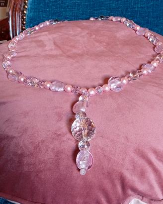Collana in perle vetro di murano.