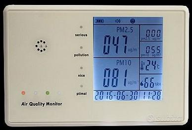 Misuratore di Qualità dell'Aria 5-in-1