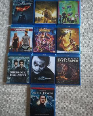 Lotto 10 Bluray (14 dischi) Marvel DC Avengers (B)