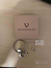 Vestopazzo anello nodo regolabile + bracciale char