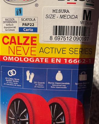Calze Neve OMOLOGATE EN 16662-1