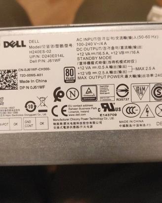 Alimentatore Dell 240W SFF (J61WF / H240ES-02) 80 