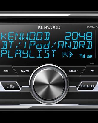 KENWOOD DPX-5100BT 2 DIN CD BLUETOOTH 