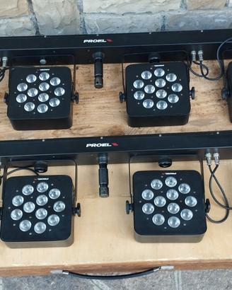 2 barre di luci LED Proel PLLED110