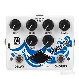 pedale effetti  chorus+delay