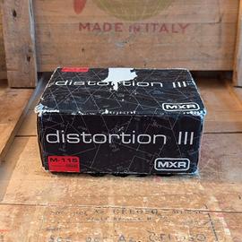 MXR Distortion III - M115 - solo scatola