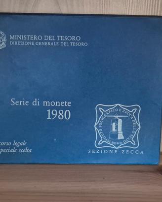 Serie di monete 1980 - Lira