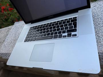 Macbook pro 17 inizio 2009 - 2,66GHz intel core 2