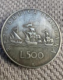 500 lire Italia - Caravelle Bandiere Controvento